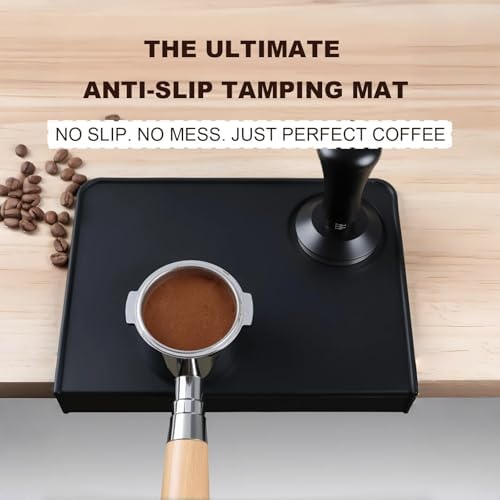 Espresso Accessories 54mm Spring Loaded Tamper Kit, 5-Piece Set with