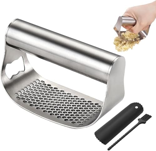 2026 New Stainless Steel Garlic Press Rocker (B)