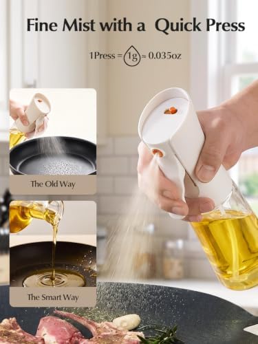 Danbark Oil Sprayer for Cooking, 9.5oz Glass