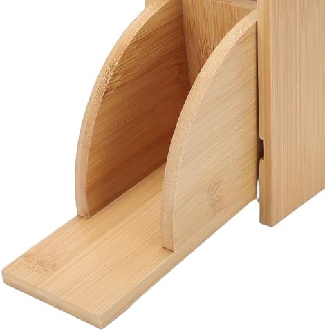 Coffee Filter Holder, Fan Shaped Slide Open Design Paper Dispenser for