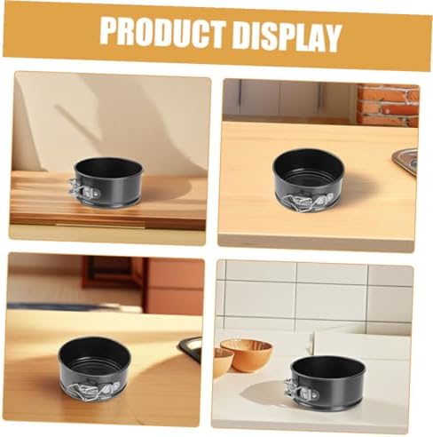 GALPADA 4pcs Non-stick Mini Cheesecake Pans with Locking Springform