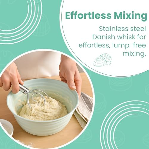 Sourdough Starter Kit - Bread Baking Supplies with Silicone Proofing