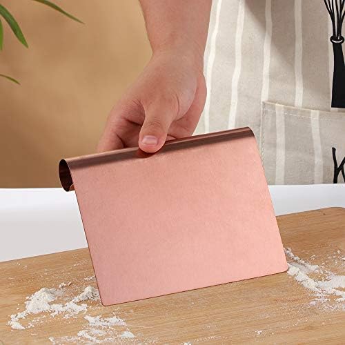 Pastry Cutter Bench Scraper & Chopper Stainless Steel Mirror Polished
