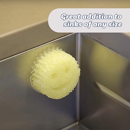 Scrub Daddy Holder for Sink Caddy Dish Sponge & Cleaning Organiser