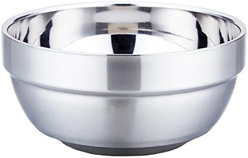 SUNRISE Kitchen Supply Mirror Polished Double-Wall Insulated Stainless Steel Soup Bowl (Pack of 2) (48 oz)