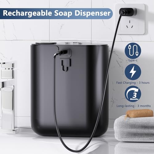 Automatic Soap Dispenser,9 Levels Liquid Soap Dispenser for Kitchen