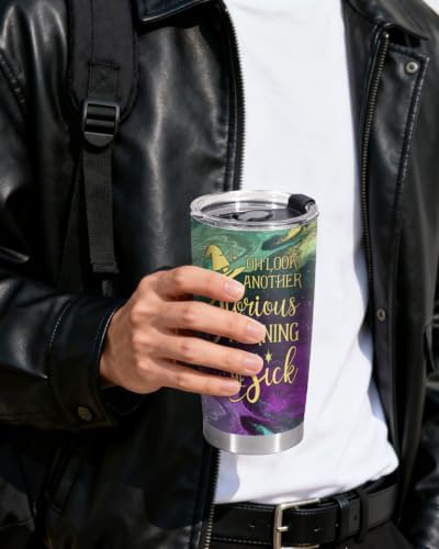 34HD Hocus Funny Glorious Morning Witch Movie 20 oz Tumbler, Spooky