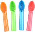 4 Pcs Plastic Ice Cream Scoop Assorted Color Ice Cream Scooper for