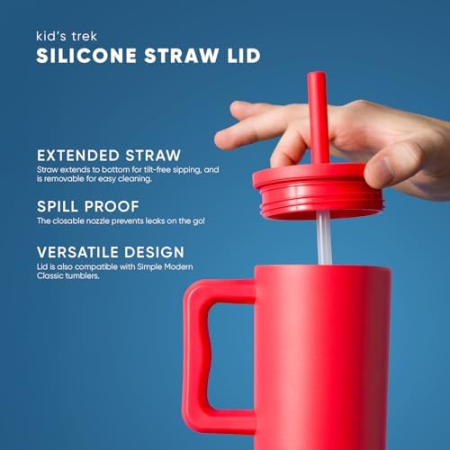 Simple Modern Kids 24 oz Tumbler with Handle and Silicone Straw Lid