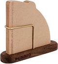 Coffee Filter Holder Black Walnut Coffee Filter Storage Fit #1/#2/#4