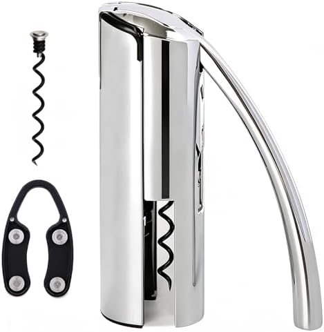 KAYCROWN Wine Opener, Stainless Steel Vertical Lever Corkscrew with
