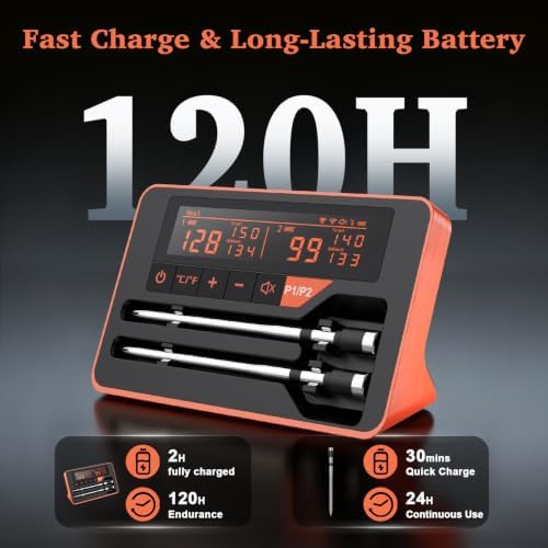 Bluetooth Wireless Digital Meat Thermometer