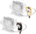 Cat Tea Infuser Set, 2 PCS Cubic Tea Diffusers for Loose Tea