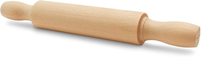 Wooden Mini Rolling Pin, 5 Inches Long, Party Favors by Woodpeckers - Image 4