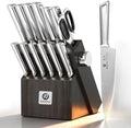 imarku 14-Piece High-Carbon Stainless Steel Knife Set