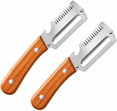 Multifunctional Vegetable Peeler 2 Pack – Stainless Steel Julienne