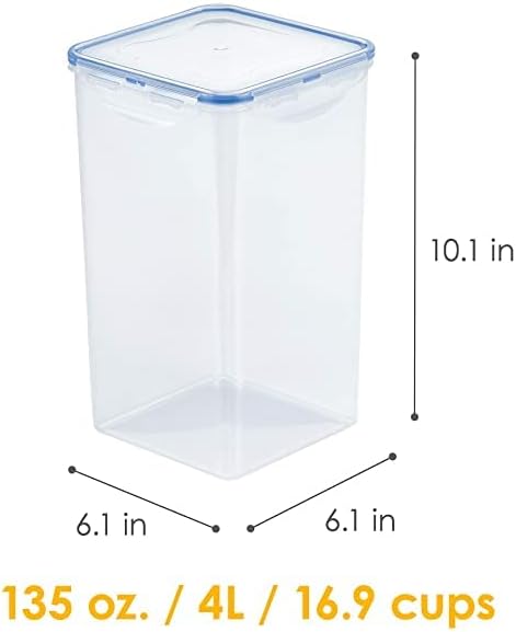 LOCK & LOCK Easy Essentials Food lids/Pantry Storage/Airtight containers - Image 2