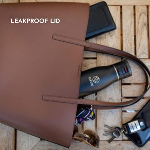 Takeya Traveler Stainless Steel Travel Coffee Mug with Flip-Lock Lid