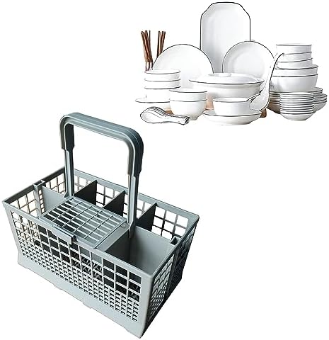 Dishwasher Cutlery Basket Basket (9.5" X 5.4"x 4.8") Basket With