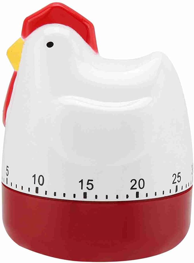 Kitchen Timer Cute, Lovely Egg Time Meter, Chicken Mechanical Wind up Timer - Image 6
