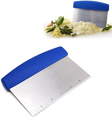 Daycount® Pastry Scraper, Stainless Steel Bench Scraper Chopper, Pizza
