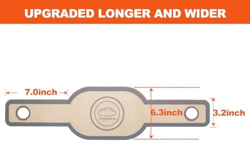 Angadona Silicone Bread Sling Oval. Non-Stick & Easy Clean Reusable