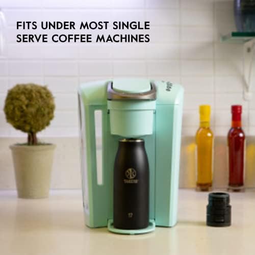 Takeya Traveler Stainless Steel Travel Coffee Mug with Flip-Lock Lid