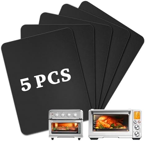 Air Fryer Liners Reusable Teflon Mats Compatible with the Breville