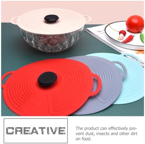 Silicone Sealing Bowl Cover, Medium Nordic Pink