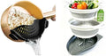 AUOON Clip On Strainer Silicone for All Pots and Pans