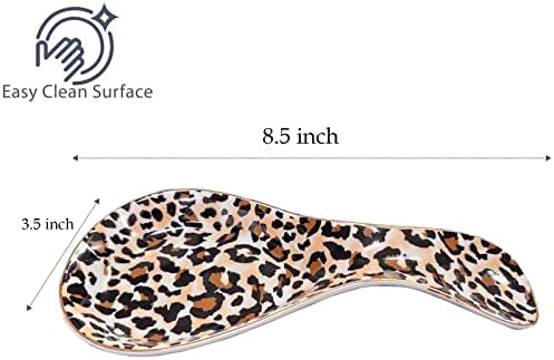 Ceramic Spoon Rest for Stove Top Kitchen Counter Large Spoon Holder