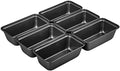 Tiawudi 6 Pack Mini Loaf Pans, Non-Stick Baking Bread Pan, Carbon