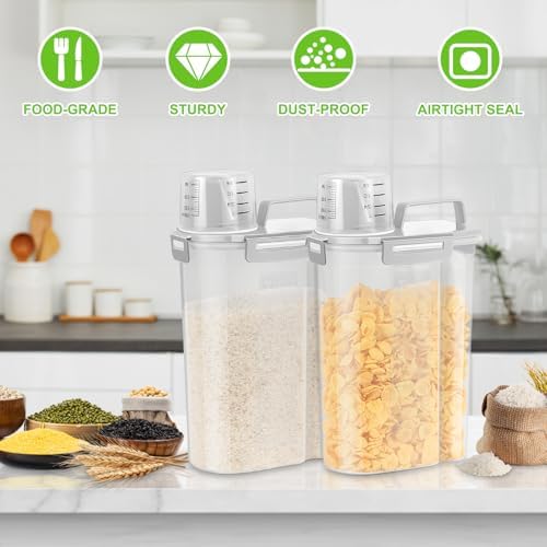 TBMax Rice Storage Container 3 to 5 Lbs - Small Pet Dog Cat Food