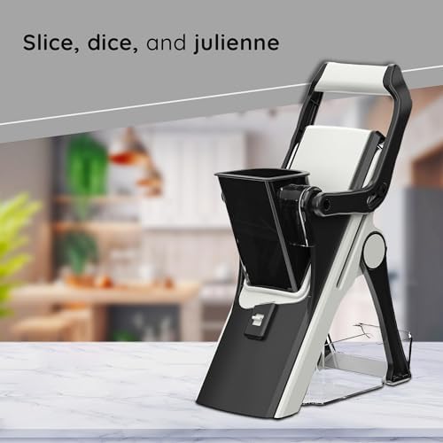 Mandoline Food Slicer with Stainless Steel Blades