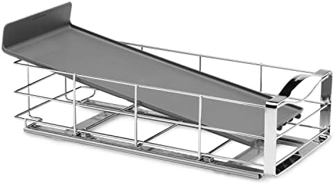 simplehuman 9-Inch Pull-Out Cabinet Organizer, Under Cabinet Sliding