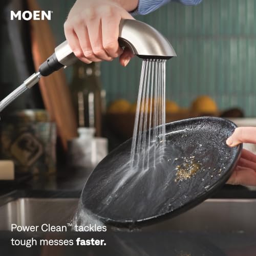 Moen Renzo Stainless Pullout Kitchen Faucet CA87316SRS