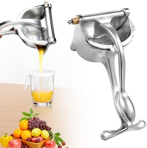 XL Manual Fruit Juicer Press, Citrus Squeezer