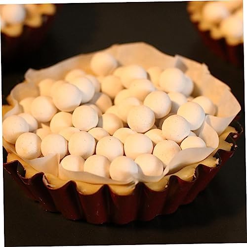 Ceramic Pie Crust Weights 550g White Heat Resistant for Baking