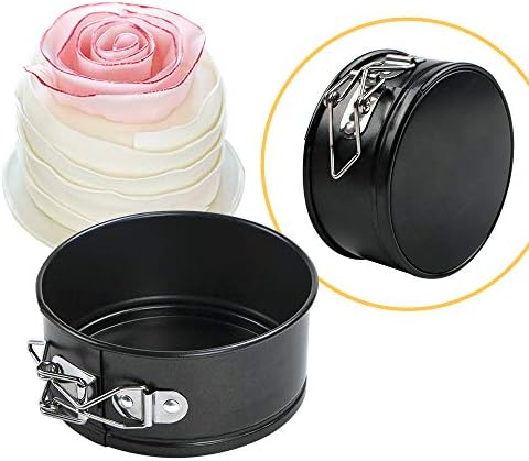Webake 4.3 Inch Mini Springform Pan Set of 2 Pieces Cheesecake Pans