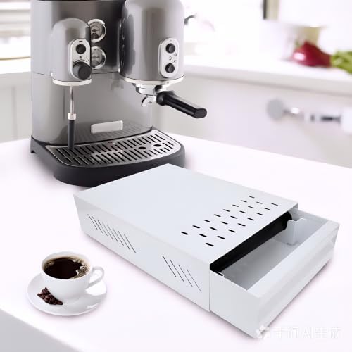 Stainless Steel Coffee Knock Box Large Size 35 * 25 * 9 CM with Lid