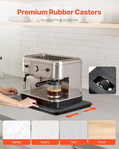 VEVOR Appliance Slider, 10.5 x 13-inch, Black