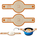 PLAPITATE Silicone Bread Sling for Dutch Oven Liner, Non Stick 2 PCS