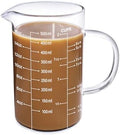 77L 2 Cup Glass Measuring Cup (0.5L), High Borosilicate Glass
