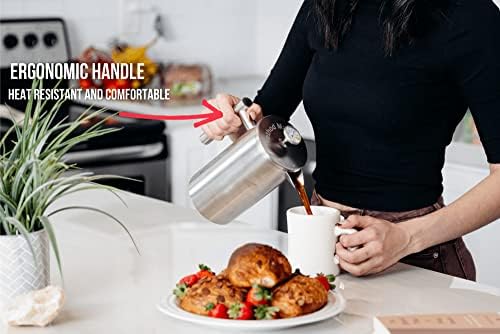 Barista Warrior French Press and Gooseneck Kettle