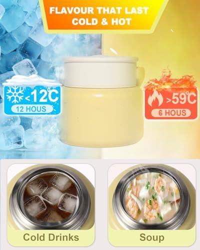316 Stainless Steel Vacuum Insulated food jar for hot food lunch