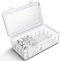 Piping Tips Storage Box with Fixed Pins, 42 Pegs