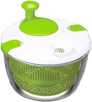 TOPROAD Salad Spinner, 5L Vegetable Washer & Dryer with Colander & Bowl
