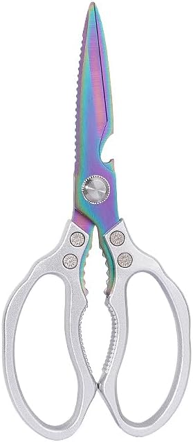 AWinjoy Heavy Duty Sharp Kitchen Scissors, Dishwasher Safe, Cooking Shears by AWinjoykitchenshears