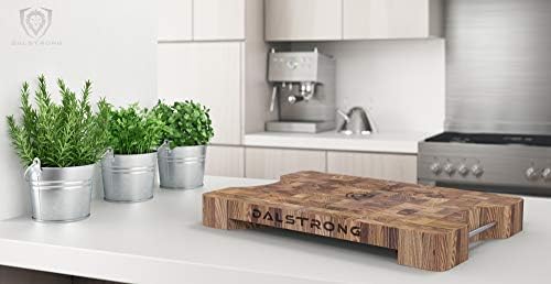 Dalstrong End-Grain Teak Cutting Board, 16 x 12 Inches