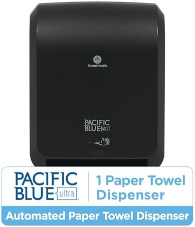 Pacific Blue Ultra Touchless Paper Towel Dispenser, Black